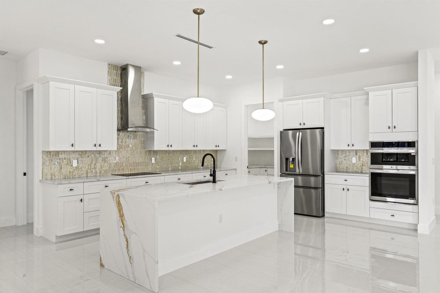 Furnished interior view inside a new home in , Loxahatchee (Image 14).