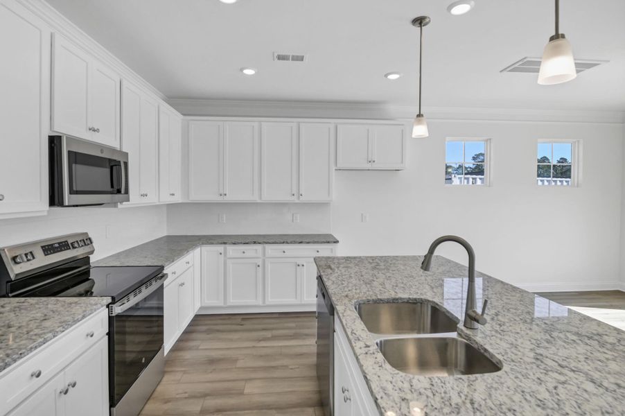 Furnished interior view inside a new home in Ashton Lakes, Lexington (Image 8).