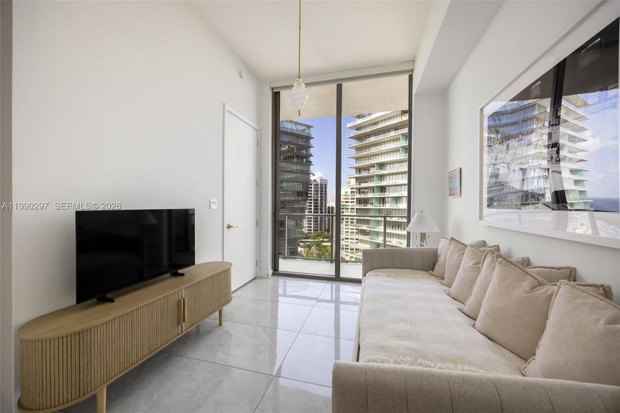 Furnished interior view inside a new home in Mr. C Residences, Miami (Image 5).