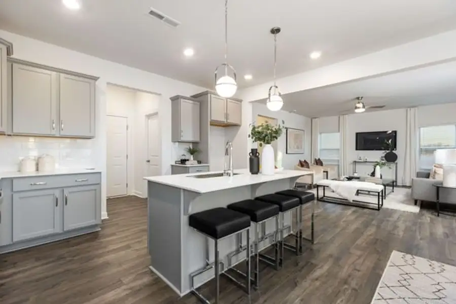 Representative furnished interior of a home built from the Calhoun by True Homes in Edgewater - The Greens, Lancaster (Image 5). Representative furnished interior of a home built from the Calhoun by True Homes in Edgewater - The Greens, Lancaster (Image 5).