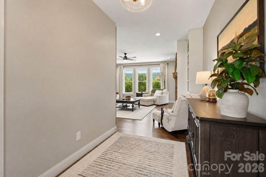Furnished interior view inside a new home in , Taylorsville (Image 4). Furnished interior view inside a new home in , Taylorsville (Image 4).