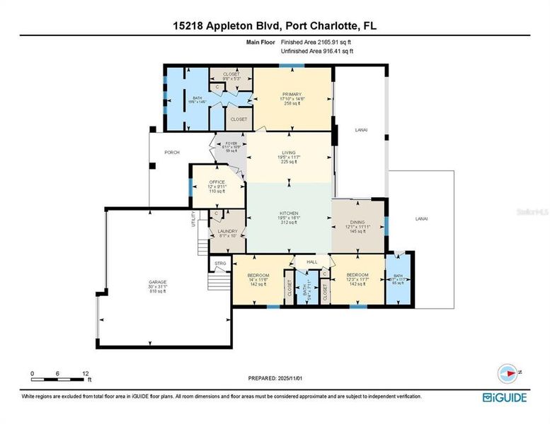 2D floor plan layout of this home in , Port Charlotte, FL (Image 4).