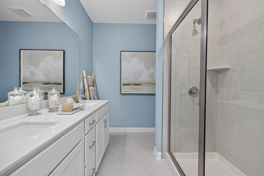 Representative furnished interior of a home built from the The Magnolia A by Davidson Homes LLC in Wendell Ridge, Wendell (Image 32).
