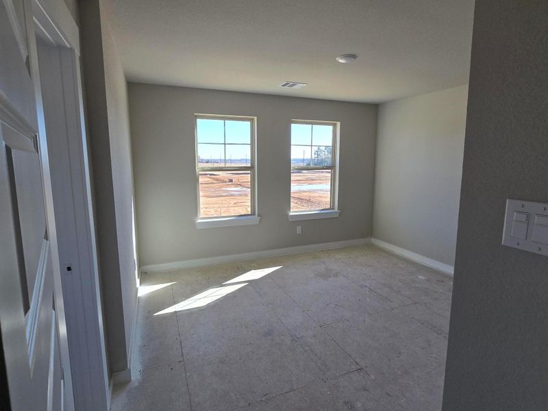 Under Construction Secondary Bedroom - Each bedroom boasts generous square footage