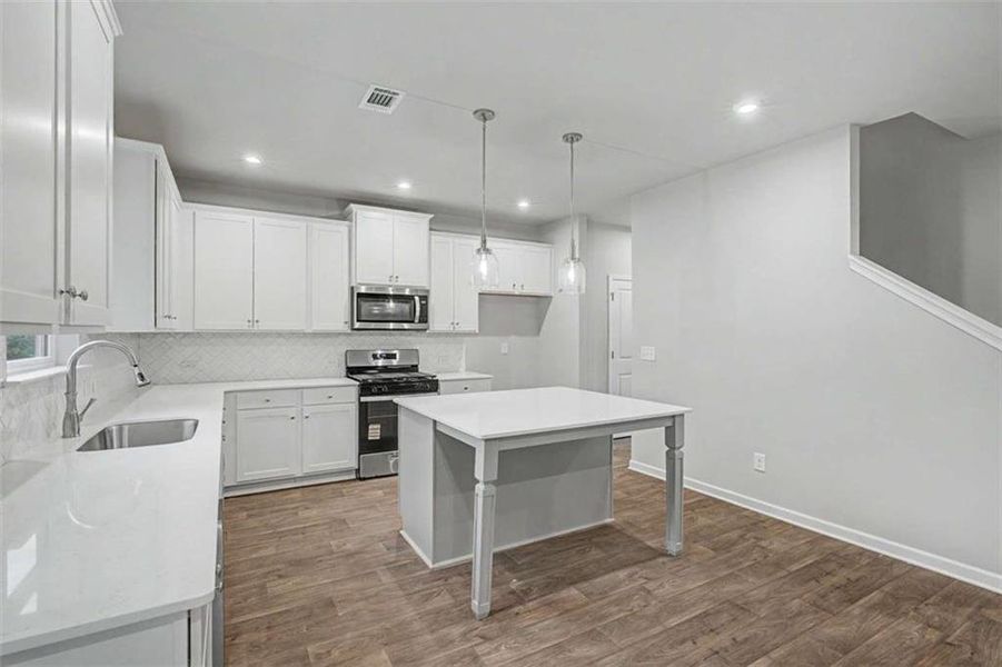 Furnished interior view inside a new home in The Reserve at Chapel Hill Phase II, Douglasville (Image 4).