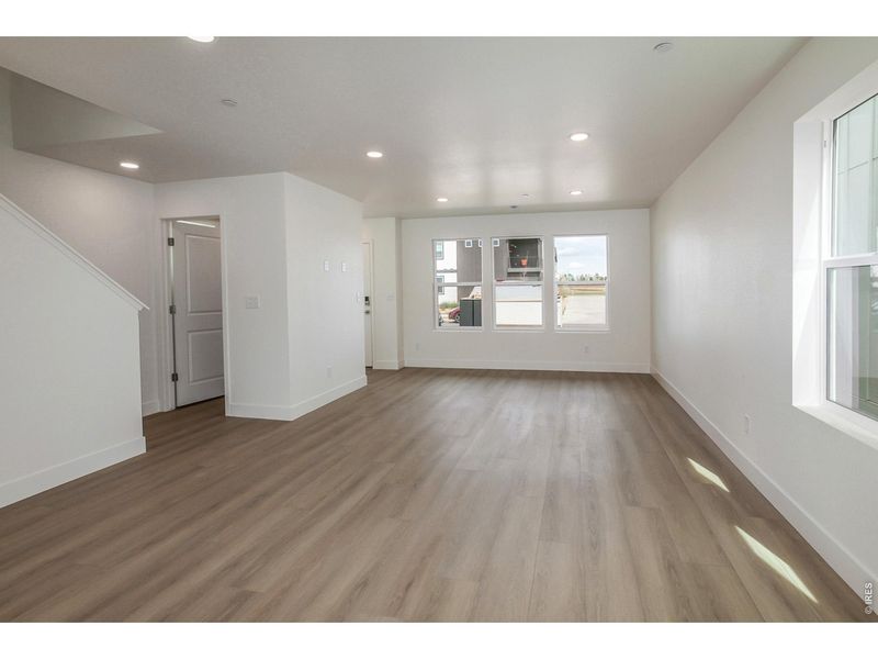 Spacious, unfurnished interior of a new home in Bloom Trailblazer Collection - Single Family Homes, Fort Collins (Image 29). Spacious, unfurnished interior of a new home in Bloom Trailblazer Collection - Single Family Homes, Fort Collins (Image 29).