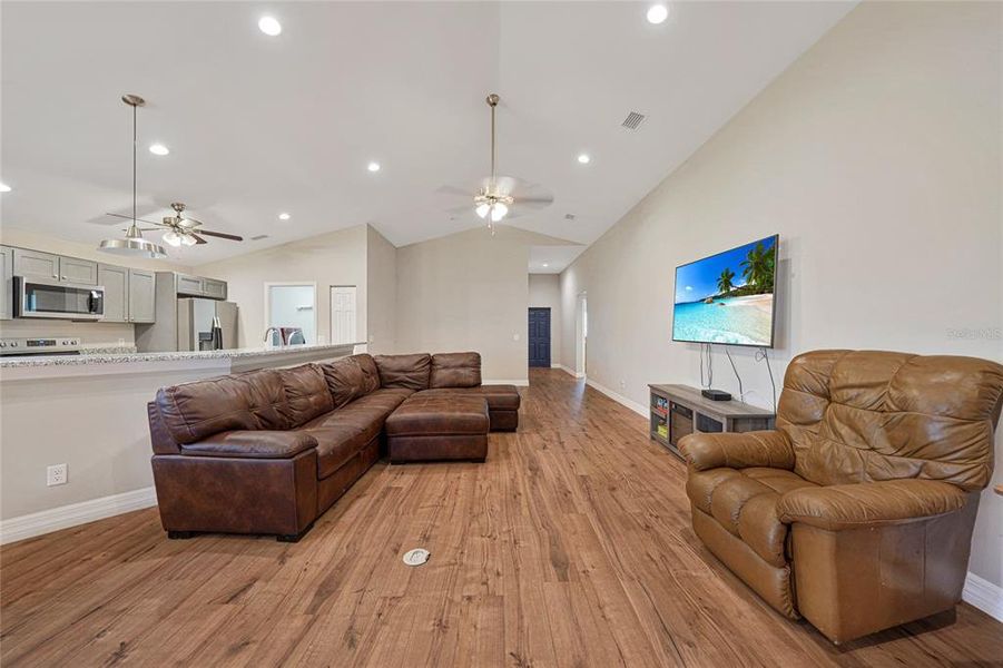 Furnished interior view inside a new home in , Punta Gorda (Image 17).