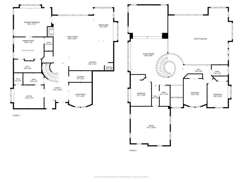 View of home floor plan