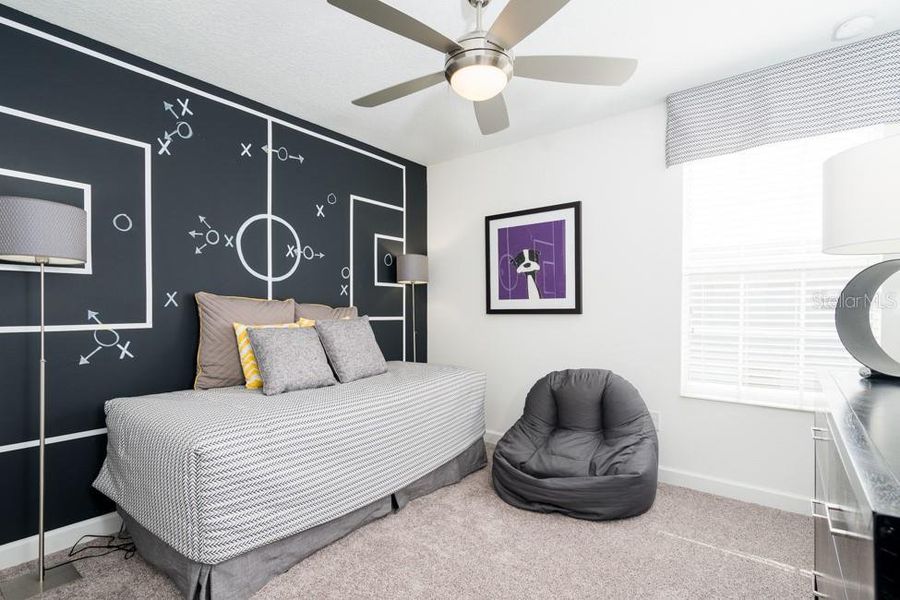 Furnished interior view inside a new home in Wellness Ridge, Clermont (Image 13).