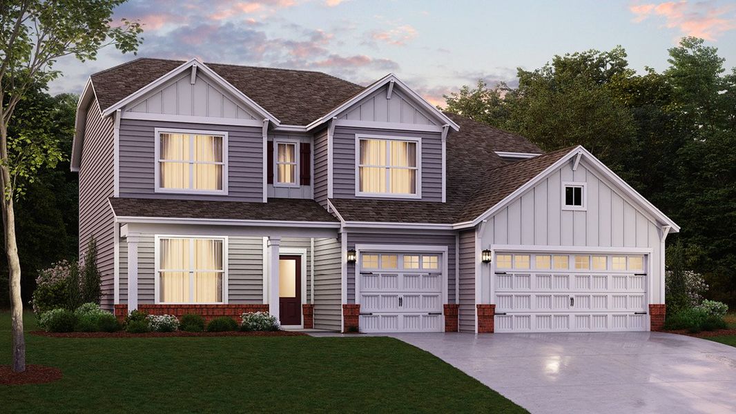 Representative exterior photo of a completed home built from the Jamestown by D.R. Horton in Fountain View, Ormond Beach, FL (Image 28).