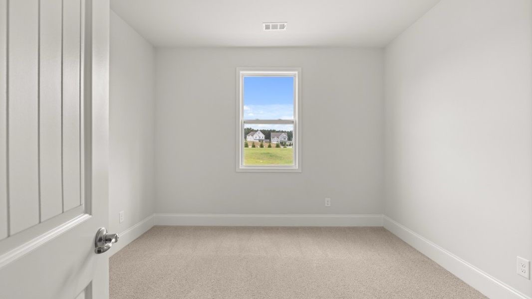 Representative unfurnished interior of a home built from the Caliborne by D.R. Horton in Hamptons at Riverwood North, Dallas (Image 24).