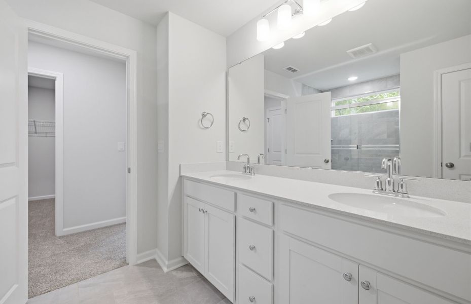 Furnished interior view inside a new home in Cambria, Garner (Image 10).