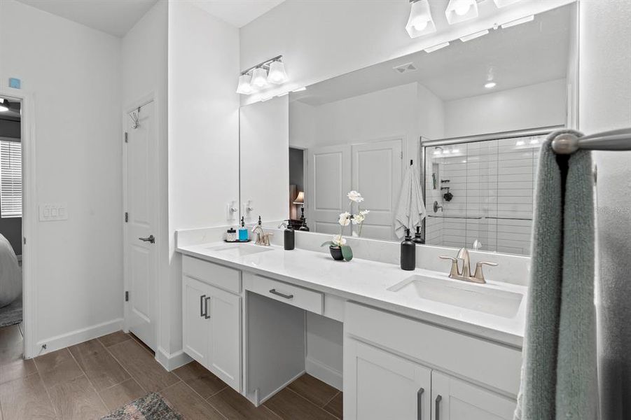 Furnished interior view inside a new home in Angeline Active Adult: Active Adult Manors, Land O' Lakes (Image 39). Furnished interior view inside a new home in Angeline Active Adult: Active Adult Manors, Land O' Lakes (Image 39).