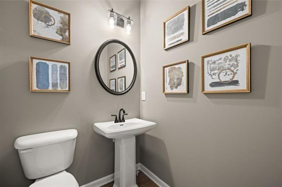 Furnished interior view inside a new home in Jameson Towns, Villa Rica (Image 22).
