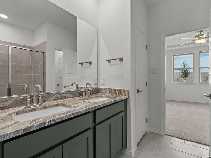 Furnished interior view inside a new home in Agave, San Antonio (Image 12). Furnished interior view inside a new home in Agave, San Antonio (Image 12).