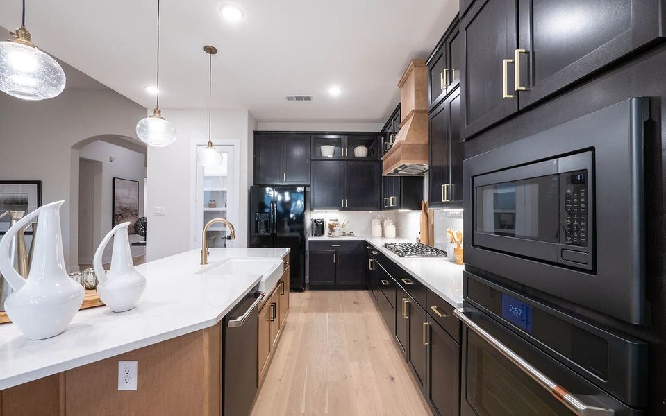 Furnished interior view inside a new home in Marvida, Cypress (Image 14).