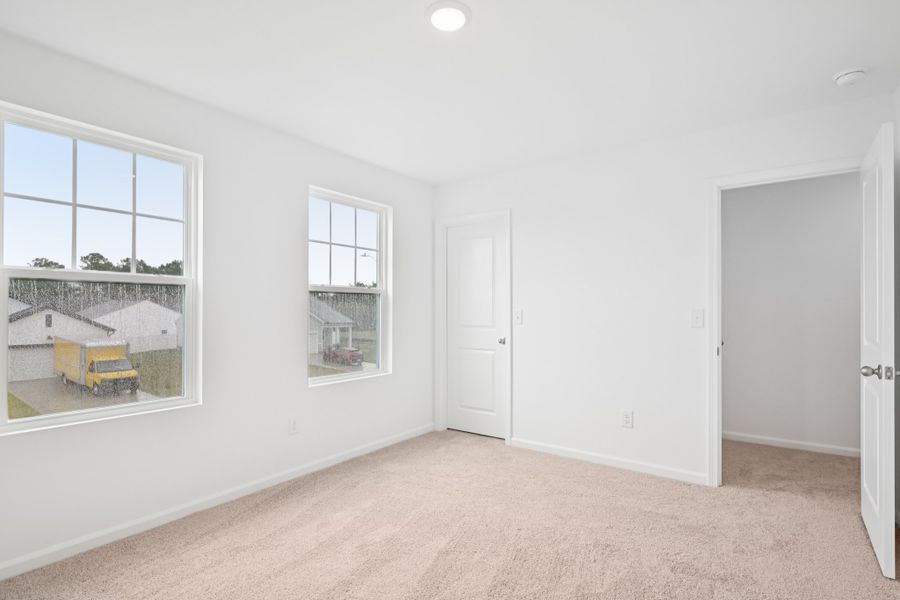 Representative unfurnished interior of a home built from the Brooke by Ashton Woods in Middleton Farms, Middlesex (Image 23).