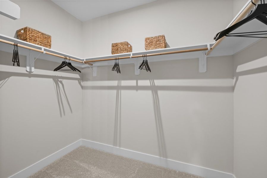 Representative unfurnished interior of a home built from the Lexington by Tri Pointe Homes in Elm Park, Raleigh (Image 21).