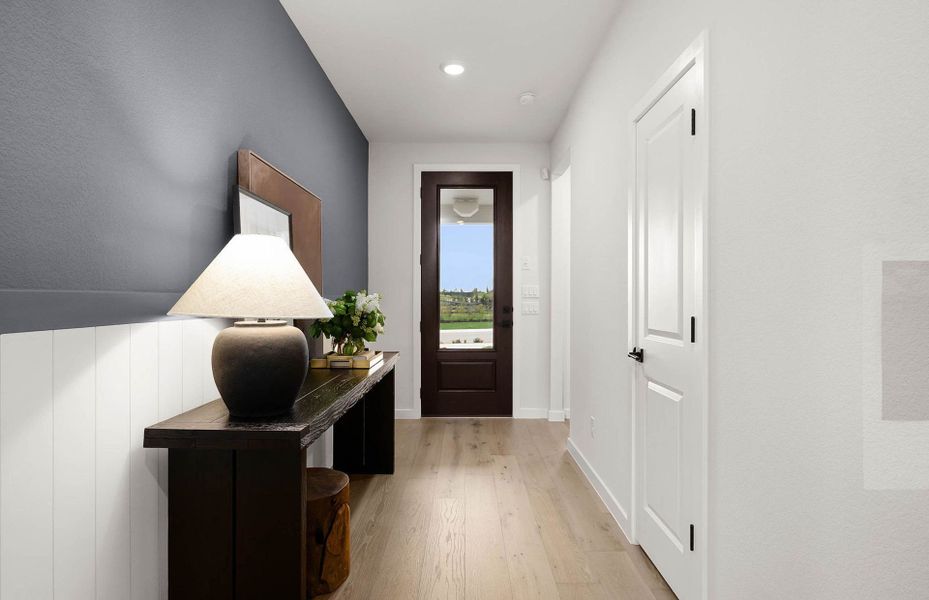 Representative furnished interior of a home built from the Prestige by Del Webb in Del Webb Austin at Lost Pines, Bastrop (Image 48).