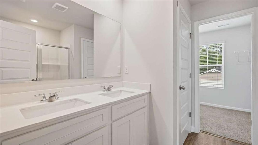 Furnished interior view inside a new home in Willowbrook, Winder (Image 8). Furnished interior view inside a new home in Willowbrook, Winder (Image 8).