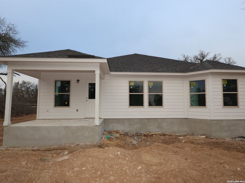 In-progress construction of a new home in Jordan's Ranch, San Antonio, TX (Image 22).