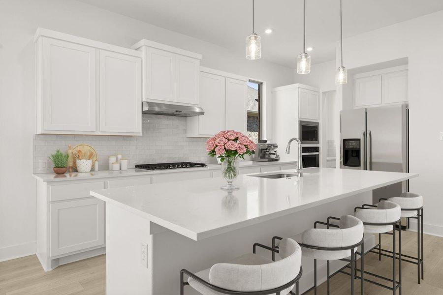 Beautifully appointed Kitchen - Virtually Staged