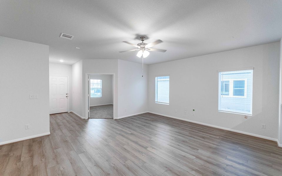 Spacious, unfurnished interior of a new home in Grande Estates, Bertram (Image 12). Spacious, unfurnished interior of a new home in Grande Estates, Bertram (Image 12).