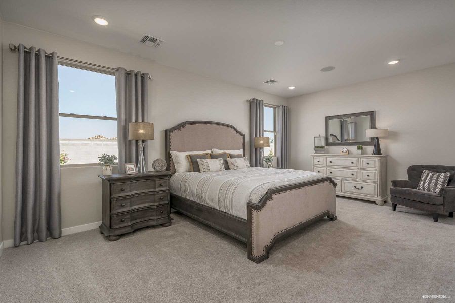 Primary Bedroom | Sabino | Northern Farms | New homes in Waddell, Arizona | Landsea Homes