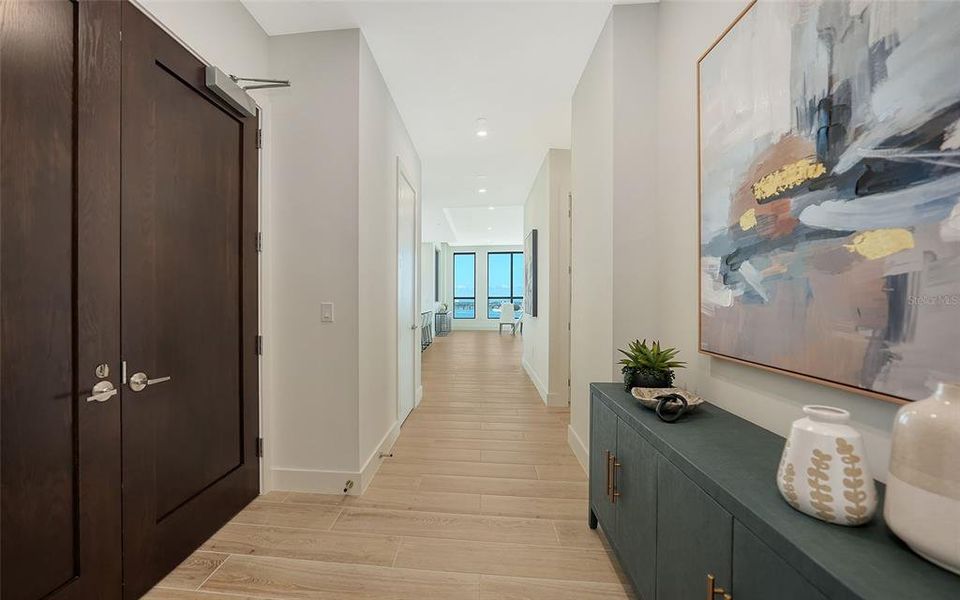 Furnished interior view inside a new home in , Sarasota (Image 39).