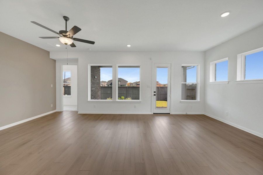 Spacious, unfurnished interior of a new home in The Grand Prairie - Retreat Collection, Hockley (Image 12).