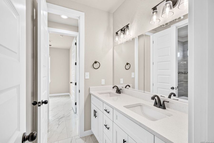 Furnished interior view inside a new home in , Somerset (Image 6).