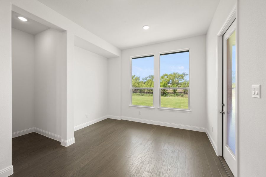 Spacious, unfurnished interior of a new home in Mockingbird Hills - Premiere Series, Joshua (Image 16).