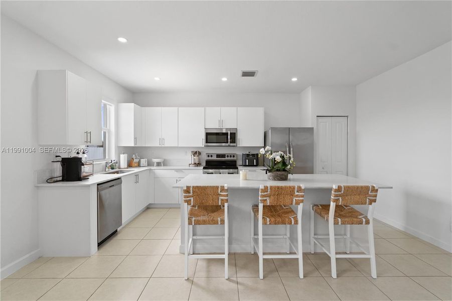 Furnished interior view inside a new home in , Homestead (Image 9).