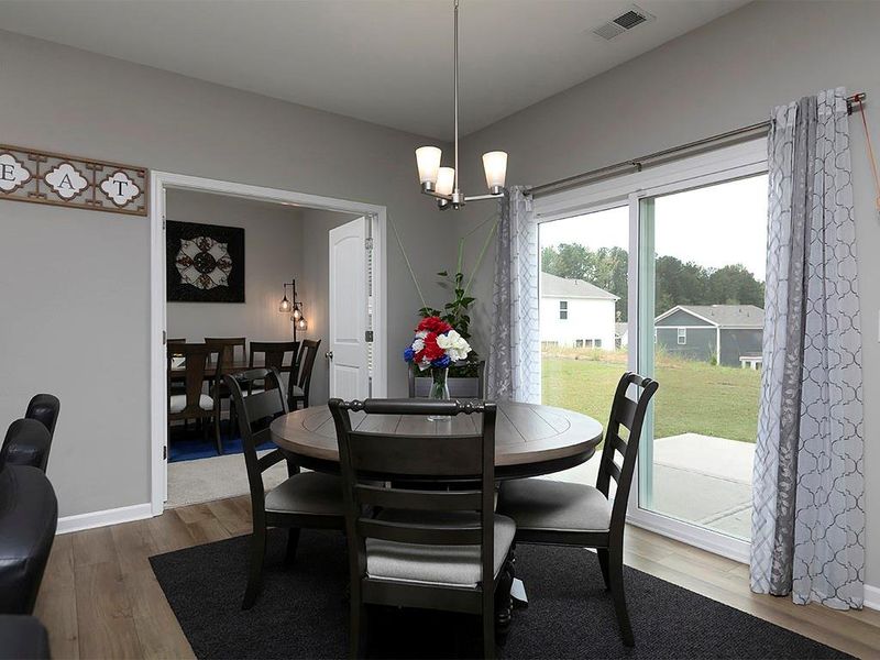 Furnished interior view inside a new home in , Dallas (Image 14). Furnished interior view inside a new home in , Dallas (Image 14).