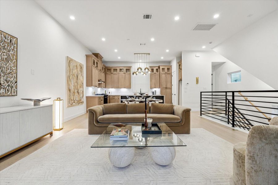 Furnished interior view inside a new home in , Houston (Image 34). Furnished interior view inside a new home in , Houston (Image 34).