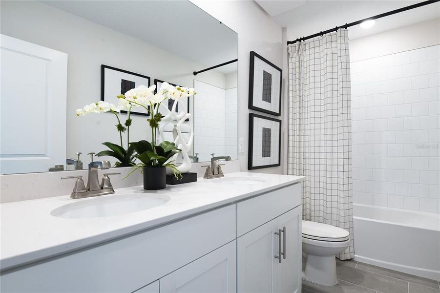 Furnished interior view inside a new home in Seaport Village, Tavares (Image 8). Furnished interior view inside a new home in Seaport Village, Tavares (Image 8).