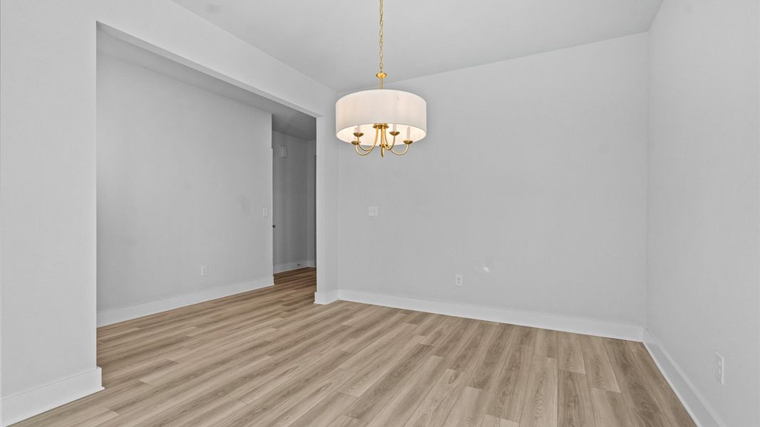 Furnished interior view inside a new home in Camden Cottages, Greenville (Image 7).