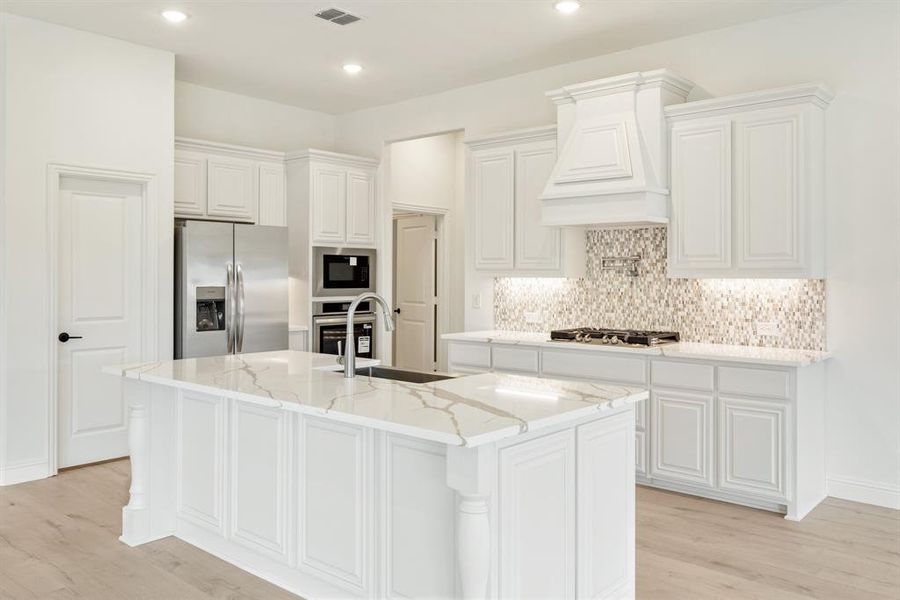 Furnished interior view inside a new home in West Crossing, Anna (Image 10). Furnished interior view inside a new home in West Crossing, Anna (Image 10).