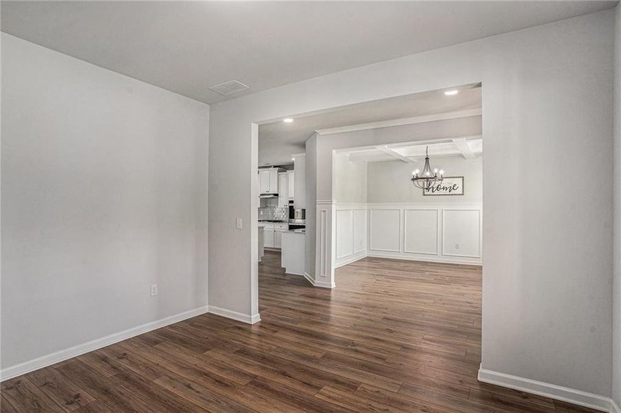 Spacious, unfurnished interior of a new home in , Hampton (Image 34).