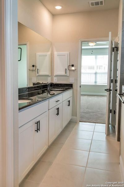 Furnished interior view inside a new home in Morgan Meadows, San Antonio (Image 3).