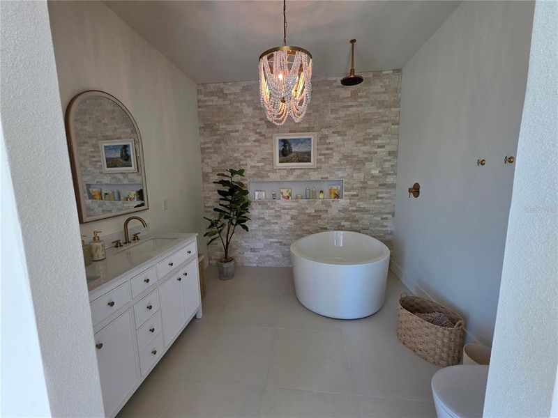 Furnished interior view inside a new home in , Polk City (Image 9).