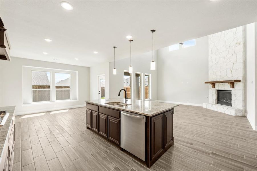 Furnished interior view inside a new home in The Oaks, Red Oak (Image 16). Furnished interior view inside a new home in The Oaks, Red Oak (Image 16).