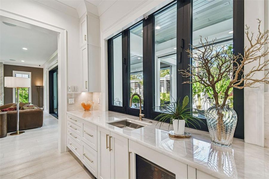 Furnished interior view inside a new home in , Tampa (Image 17).