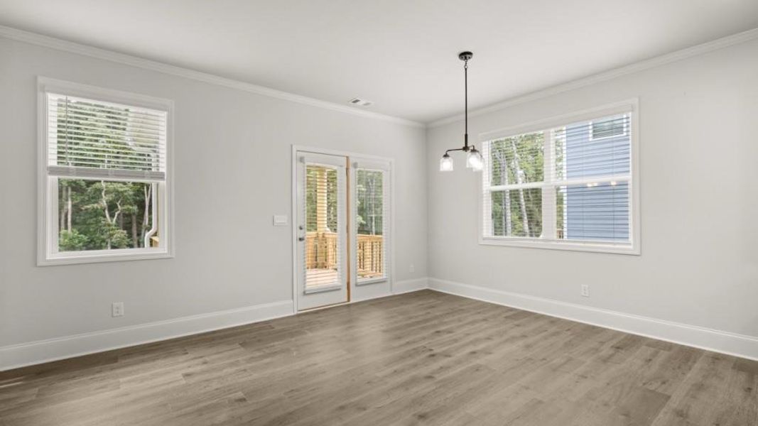 Spacious, unfurnished interior of a new home in Butner Estates, South Fulton (Image 13). Spacious, unfurnished interior of a new home in Butner Estates, South Fulton (Image 13).