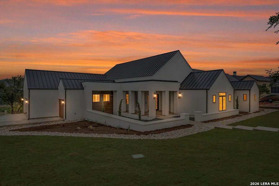 Exterior details and patio area of a home in , San Antonio (Image 28).