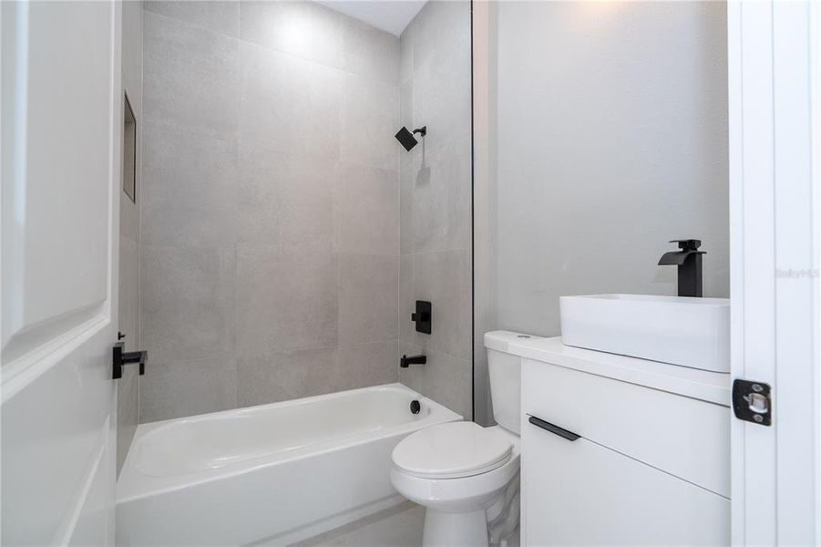 Furnished interior view inside a new home in , Port Charlotte (Image 16). Furnished interior view inside a new home in , Port Charlotte (Image 16).