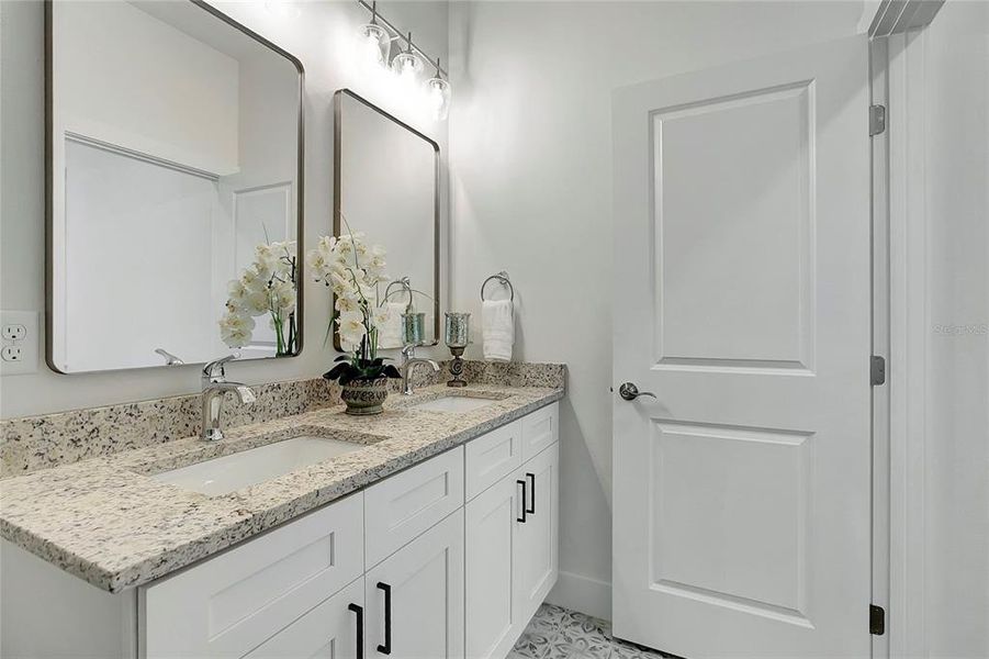 Furnished interior view inside a new home in , Tampa (Image 15). Furnished interior view inside a new home in , Tampa (Image 15).