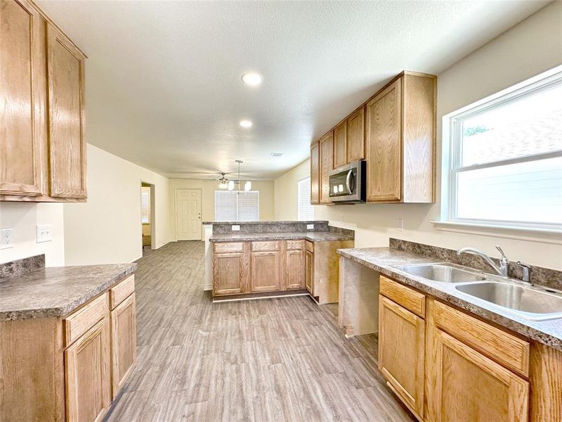 Furnished interior view inside a new home in , Weatherford (Image 3).