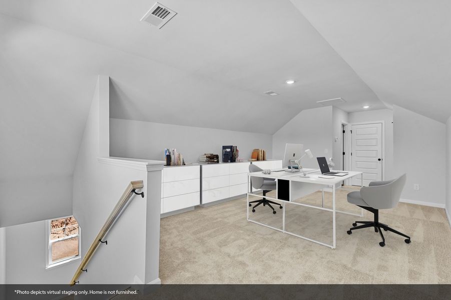 Furnished interior view inside a new home in Fieldstone, Lexington (Image 13).