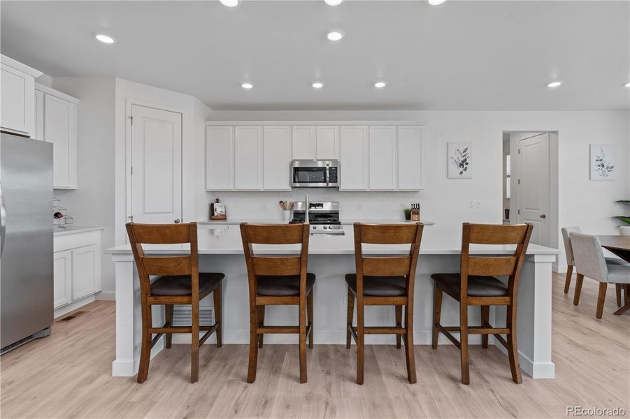 Furnished interior view inside a new home in , Erie (Image 27). Furnished interior view inside a new home in , Erie (Image 27).